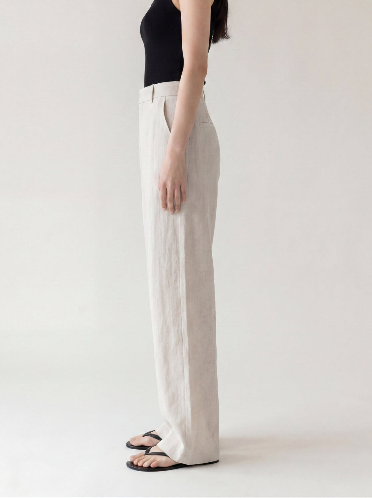 Isabel | Pantalón de Tiro Alto Recto
