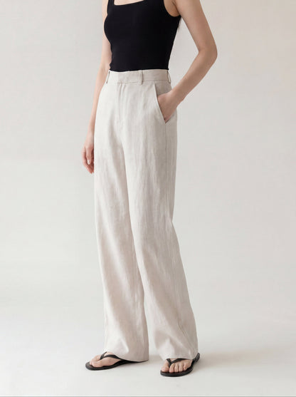 Isabel | Pantalón de Tiro Alto Recto