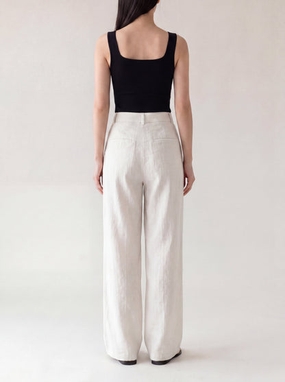 Isabel | Pantalón de Tiro Alto Recto