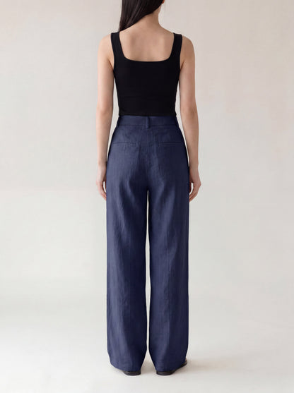 Isabel | Pantalón de Tiro Alto Recto