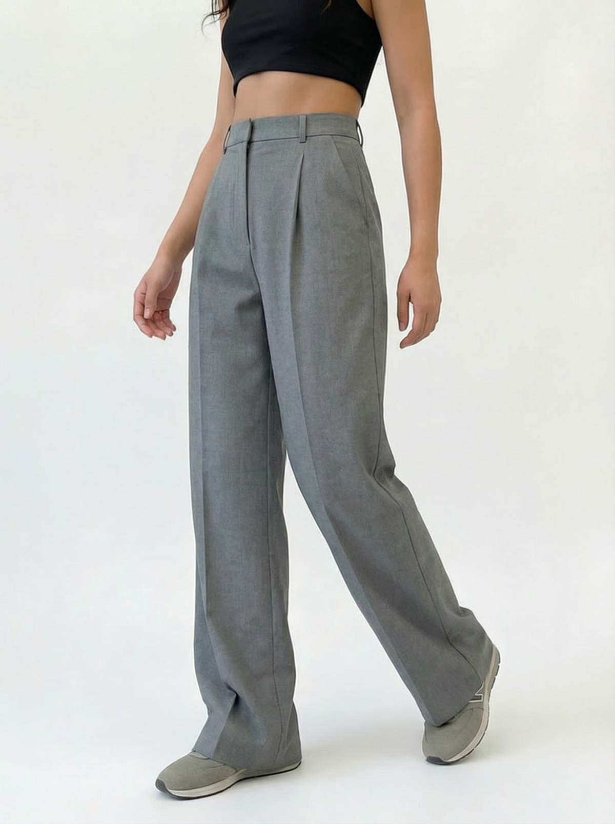 Sandra | Pantalón de Pierna Recta Relajada