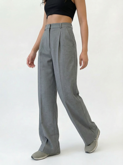 Sandra | Pantalón de Pierna Recta Relajada