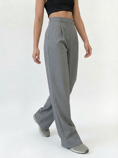 Sandra | Pantalón de Pierna Recta Relajada