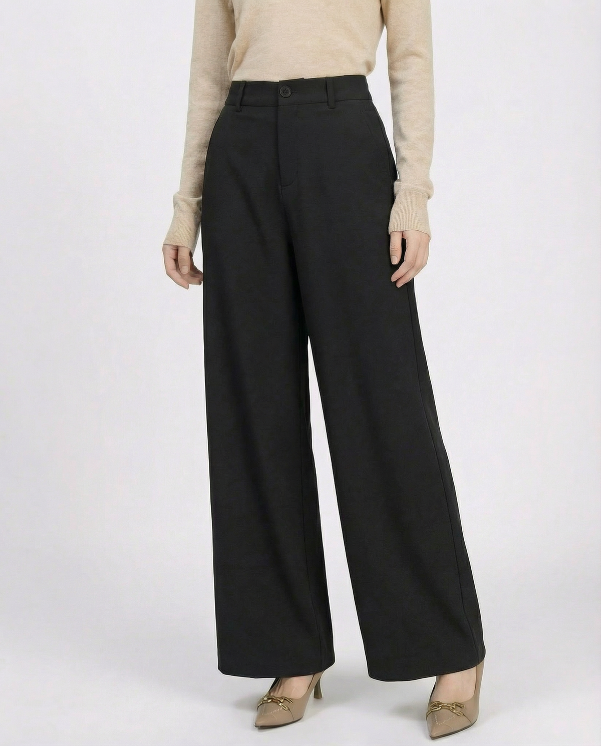 Verónica | Pantalón de Traje de Cintura Alta