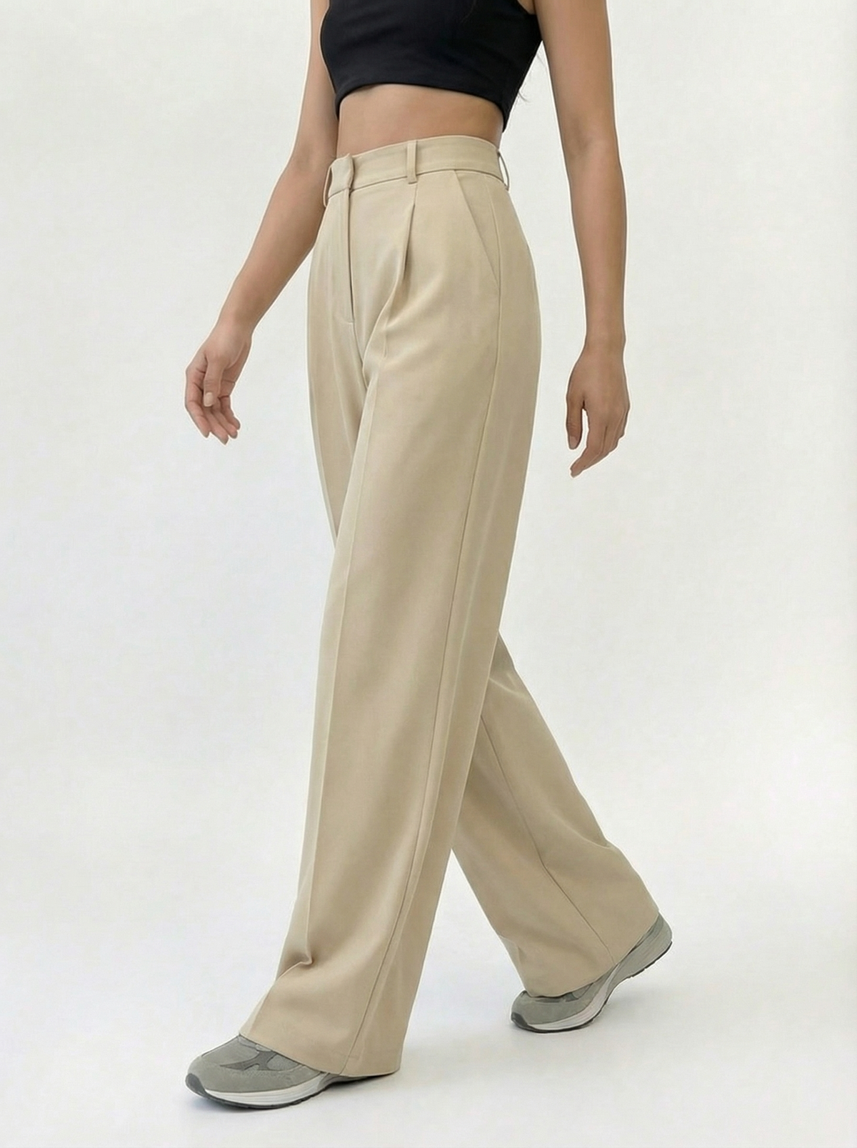 Sandra | Pantalón de Pierna Recta Relajada