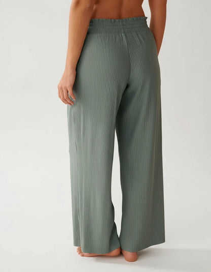 Adriana | Pantalón Acanalado de Corte Holgado