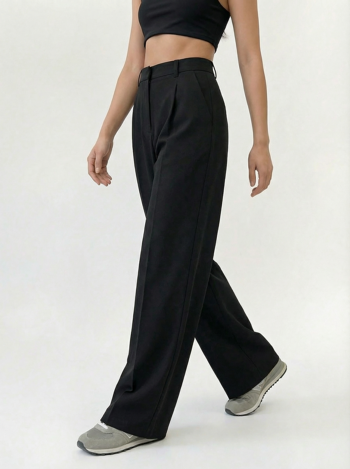 Sandra | Pantalón de Pierna Recta Relajada