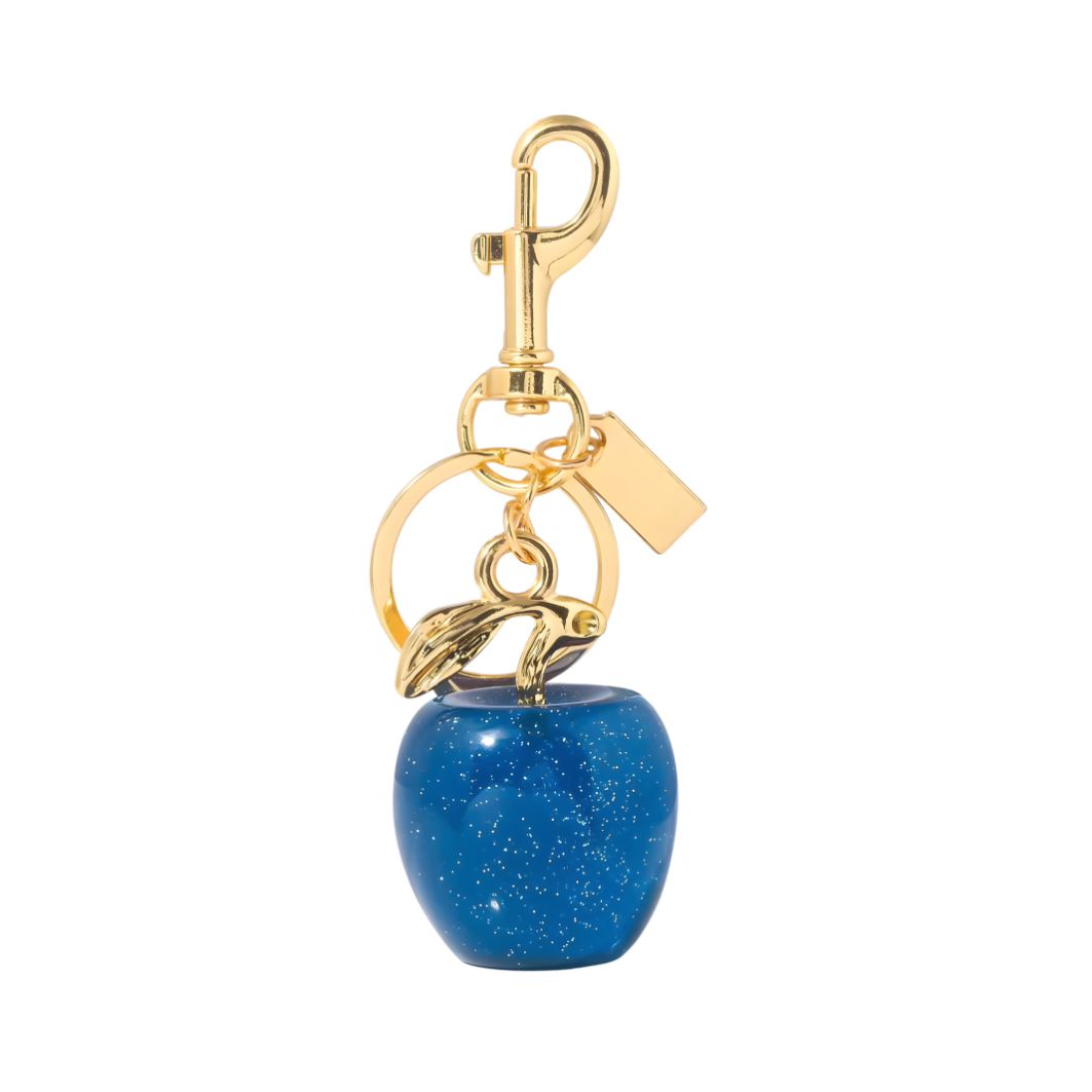 Adriana | Charm manzana dorada con brillantes