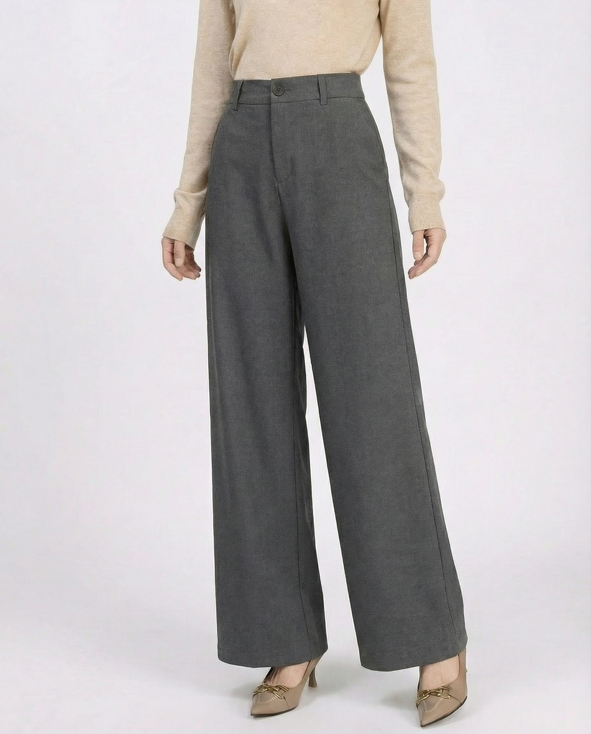 Verónica | Pantalón de Traje de Cintura Alta