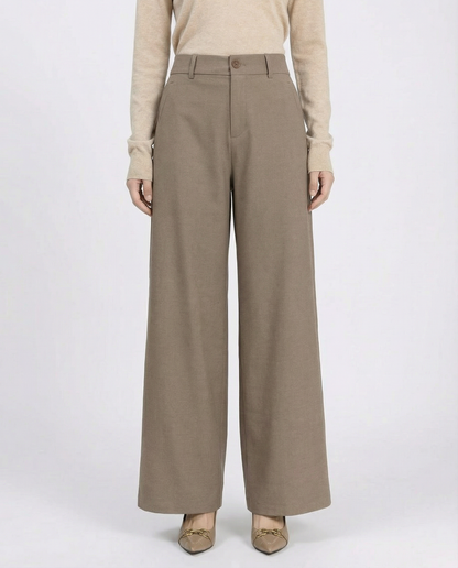 Verónica | Pantalón de Traje de Cintura Alta