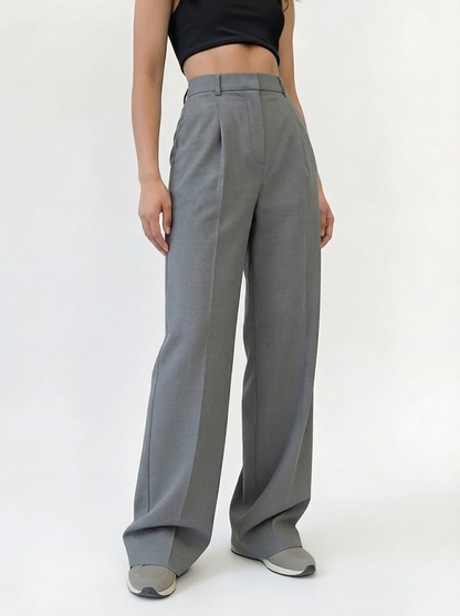 Sandra | Pantalón de Pierna Recta Relajada