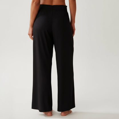 Adriana | Pantalón Acanalado de Corte Holgado