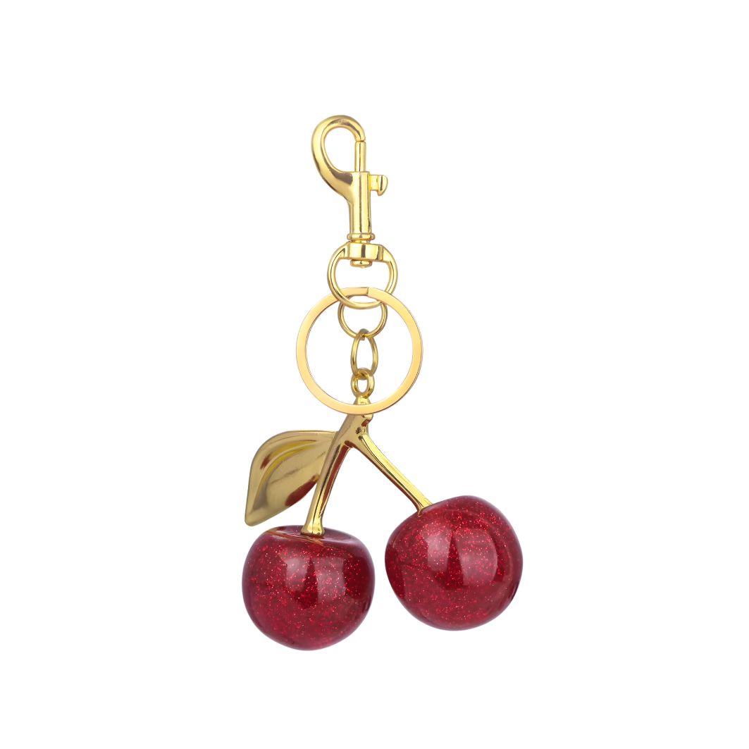 Inés | Charm cerezas plateadas