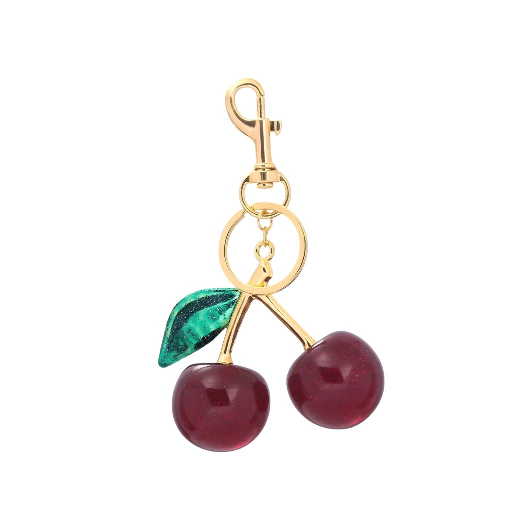 Inés | Charm cerezas plateadas