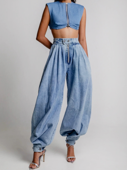 Amparo – Jeans de Pierna Ancha