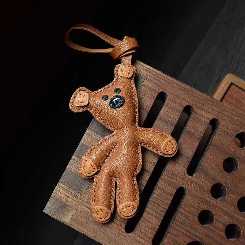 Vera | Charm oso vintage de piel PU