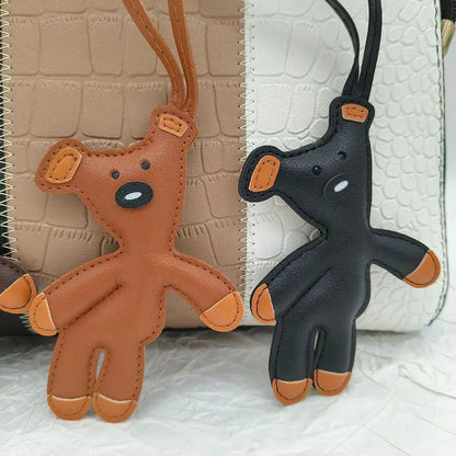 Vera | Charm oso vintage de piel PU