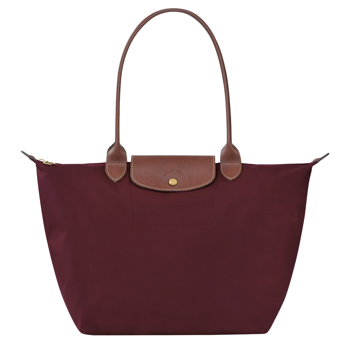 Natalia | Bolso tote grande burdeos