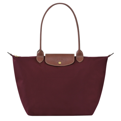 Natalia | Bolso tote grande burdeos