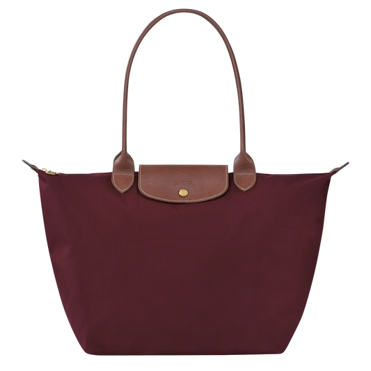 Natalia | Bolso tote grande burdeos