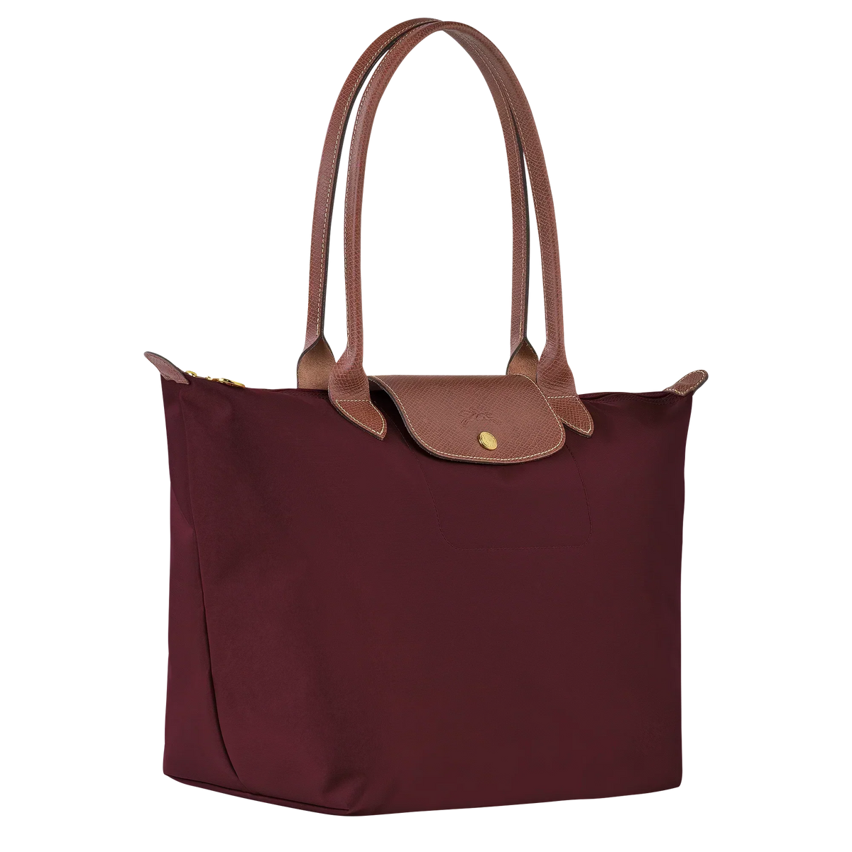 Natalia | Bolso tote grande burdeos