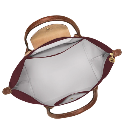 Natalia | Bolso tote grande burdeos