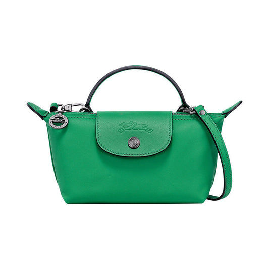 Amparo | Mini bolso de piel verde