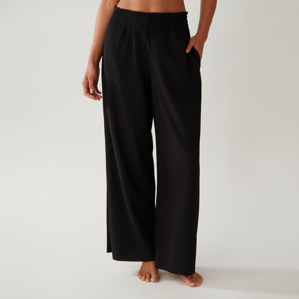 Adriana | Pantalón Acanalado de Corte Holgado