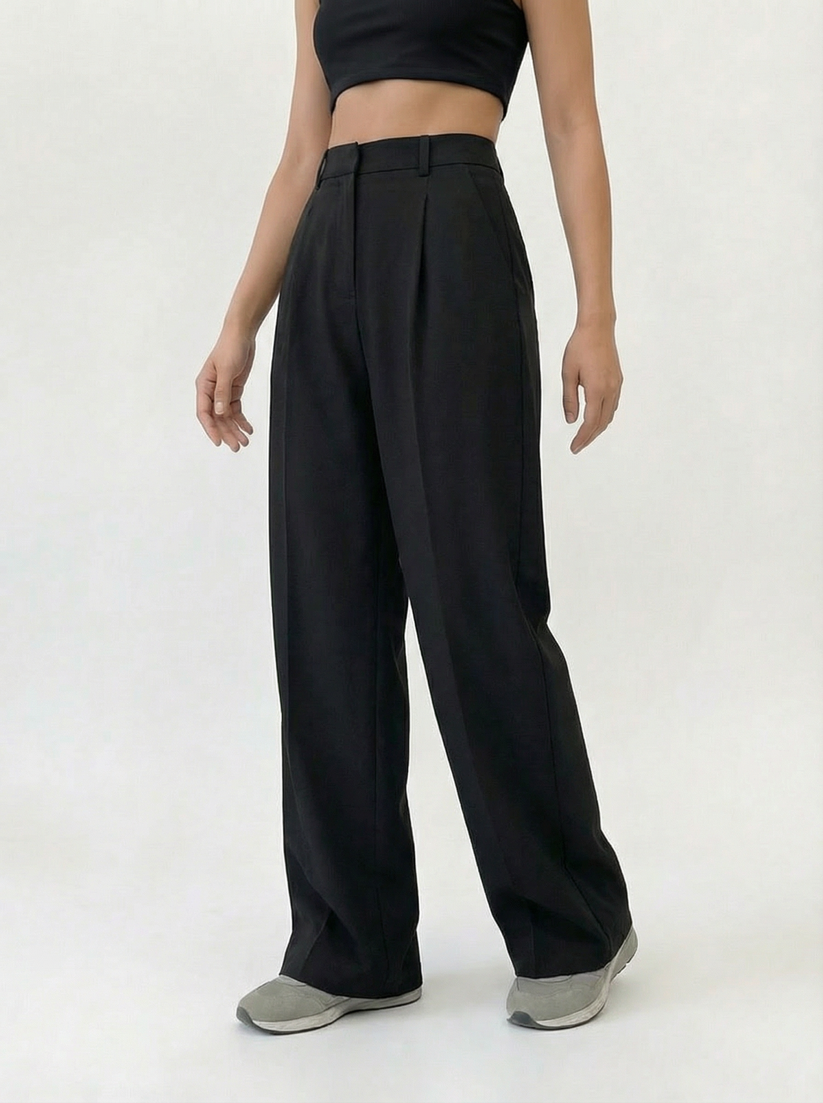 Sandra | Pantalón de Pierna Recta Relajada