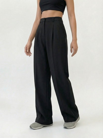 Sandra | Pantalón de Pierna Recta Relajada