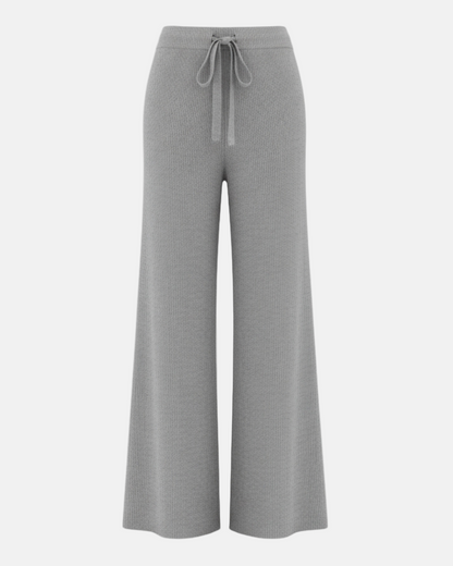 Sofía | Pantalón de Punto de Pierna Ancha
