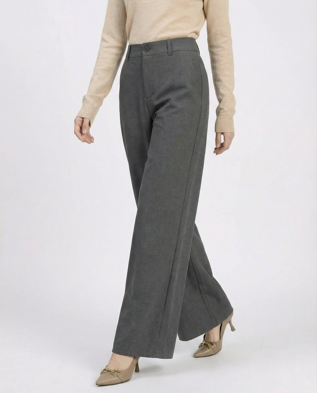 Verónica | Pantalón de Traje de Cintura Alta