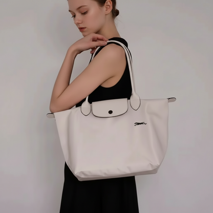 Encarnación | Bolso tote grande beige claro