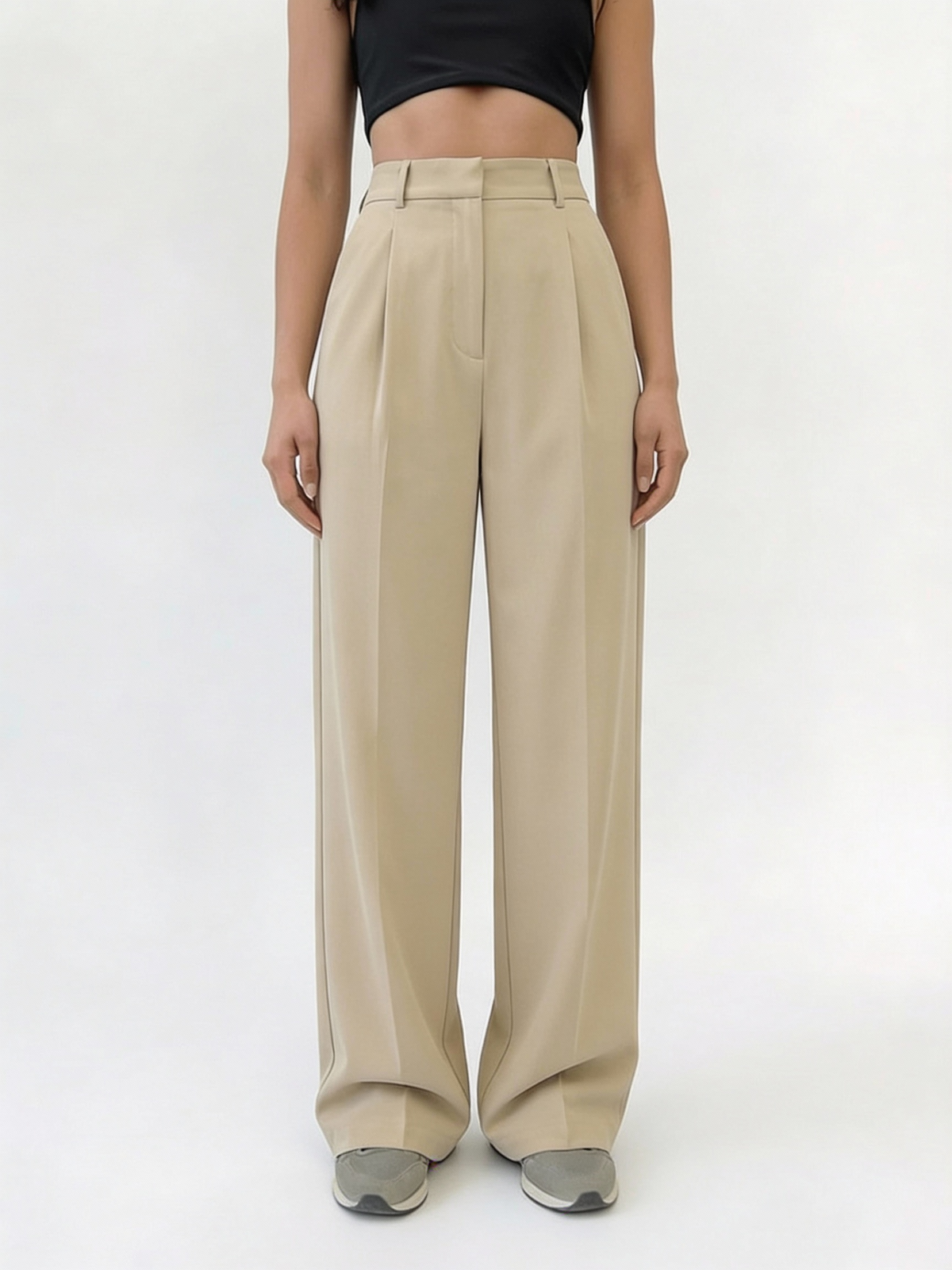 Sandra | Pantalón de Pierna Recta Relajada