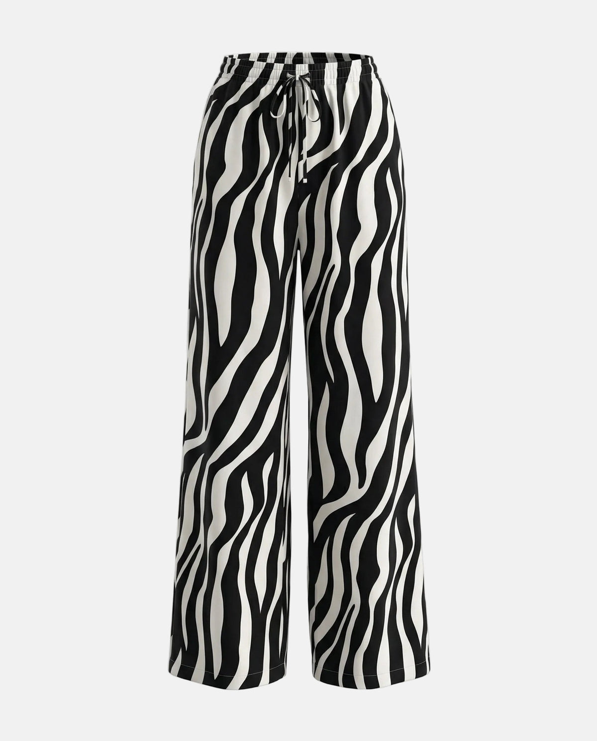 Patricia | Pantalón de Pierna Ancha Estampado Floral