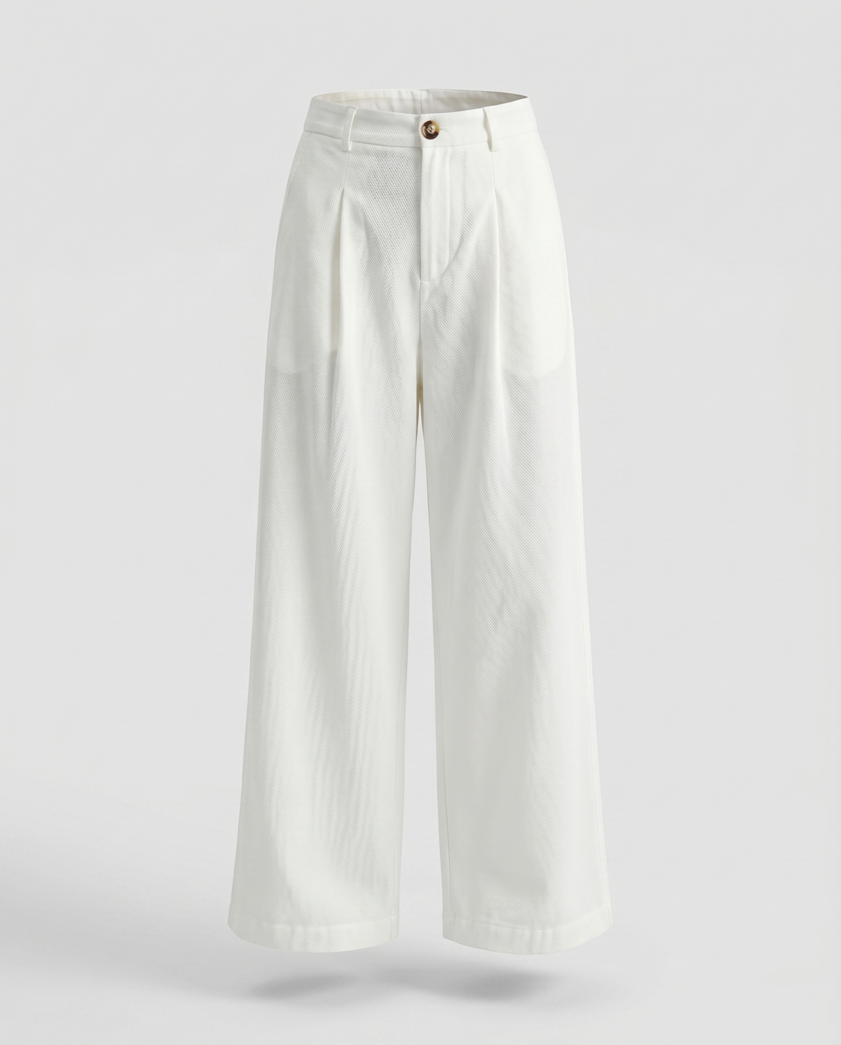 Mónica | Pantalón de Pierna Ancha Tencel y Algodón