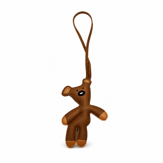Vera | Charm oso vintage de piel PU