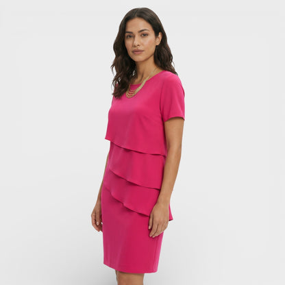 Inmaculada | Vestido Midi con Volantes en Capas