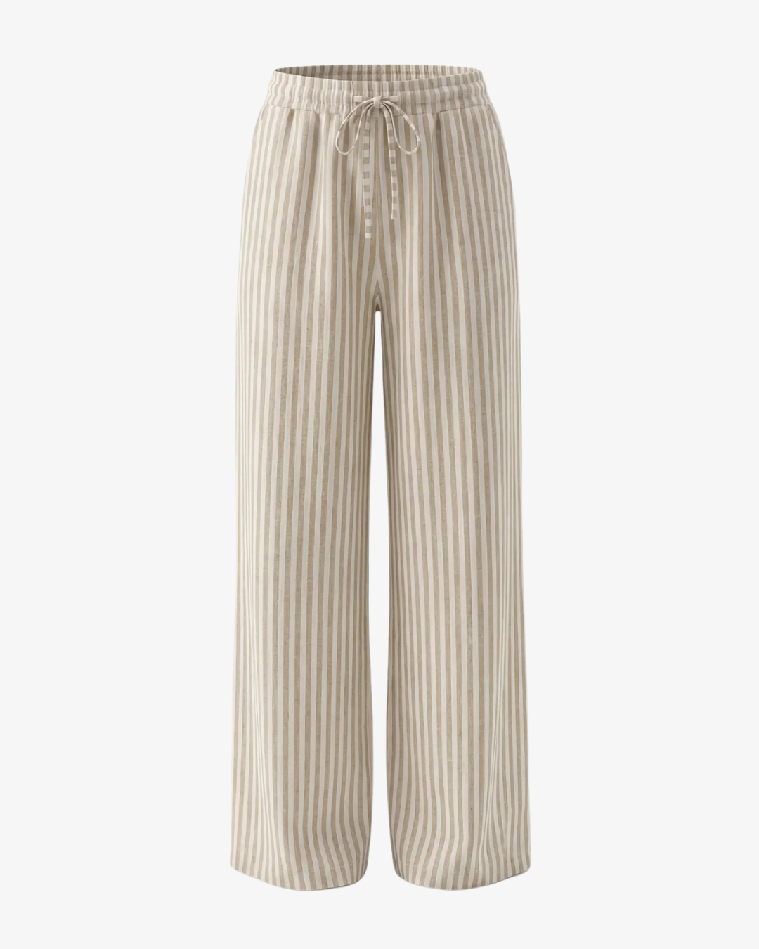 Rebeca | Pantalón de Pierna Ancha con Rayas Verticales