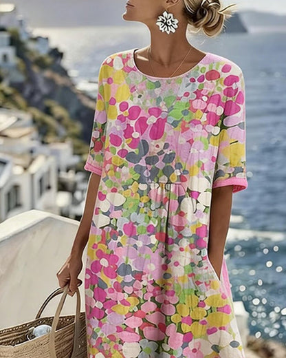 Lola | Vestido Midi Floral de Verano