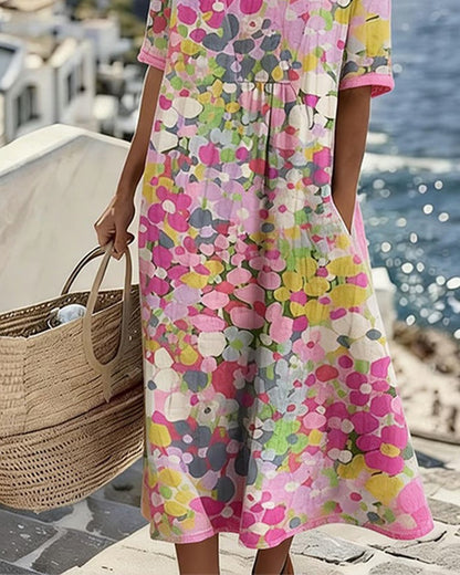 Lola | Vestido Midi Floral de Verano