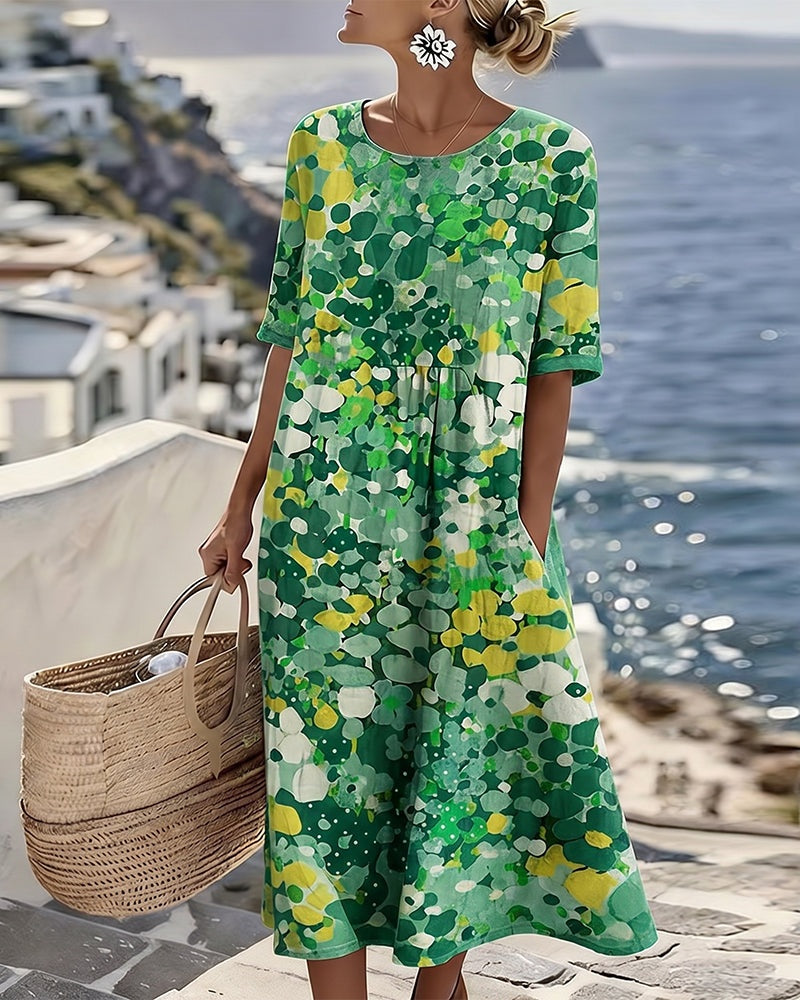 Lola | Vestido Midi Floral de Verano