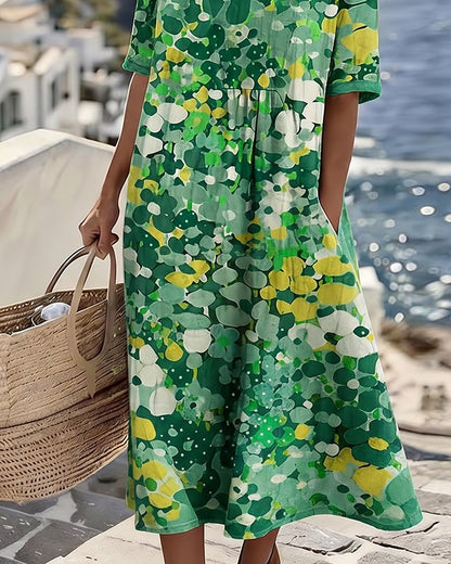 Lola | Vestido Midi Floral de Verano
