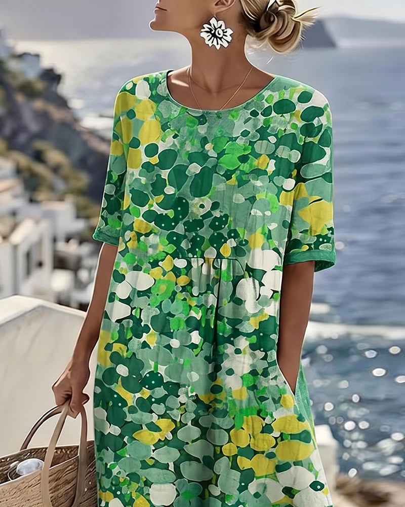 Lola | Vestido Midi Floral de Verano