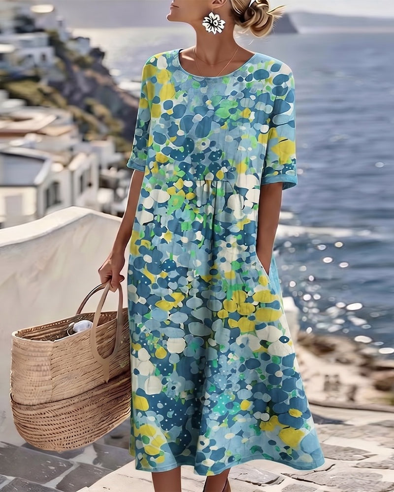 Lola | Vestido Midi Floral de Verano