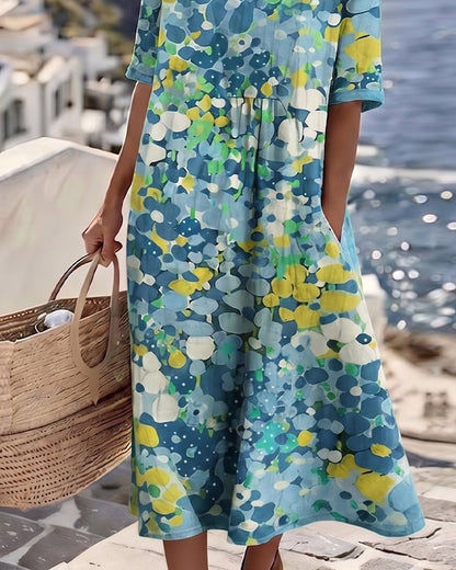 Lola | Vestido Midi Floral de Verano
