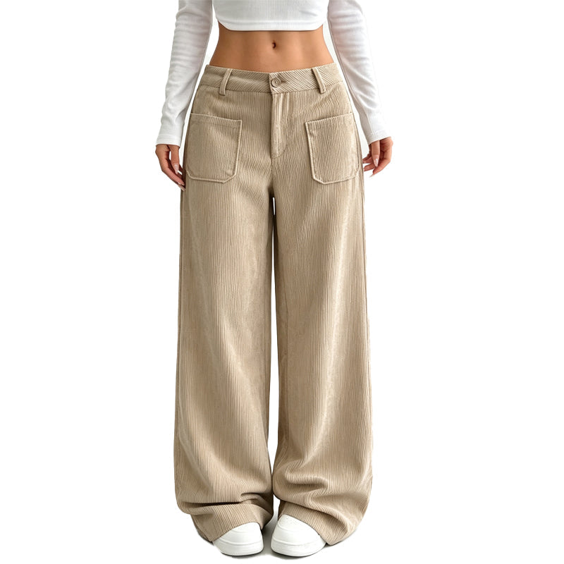 Sofía | Pantalones de pierna ancha para mujer, de corte cómodo y holgado