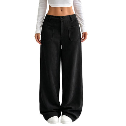 Sofía | Pantalones de pierna ancha para mujer, de corte cómodo y holgado