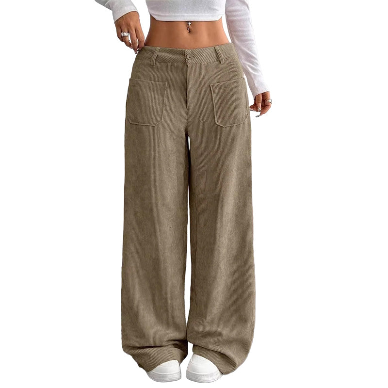 Sofía | Pantalones de pierna ancha para mujer, de corte cómodo y holgado